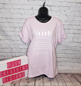 Ready to ship 3XL women's Faith Shirt