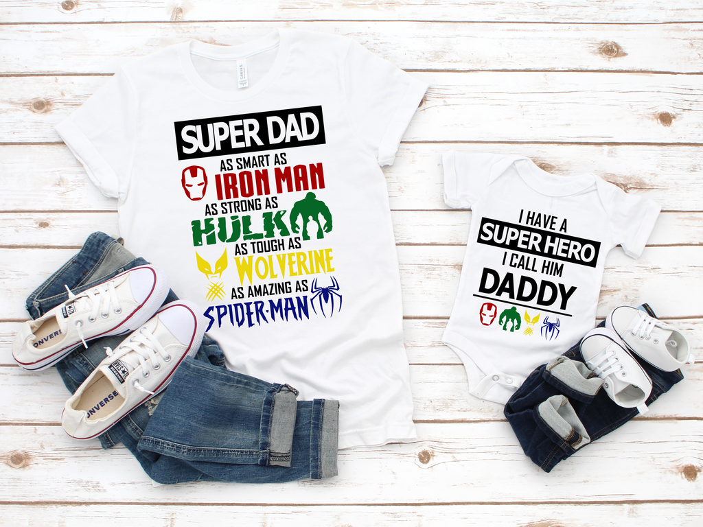 Super Hero Dad - JVN Creations & Designs
